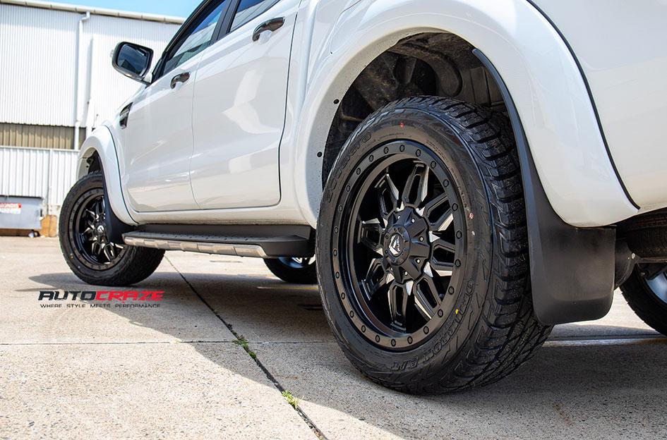 FORD RANGER NEUTRON MATTE BLACK MILLED